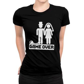 Groom Gifts Bachelor Party Groom Ball Chain Wedding Women T-shirt | Mazezy