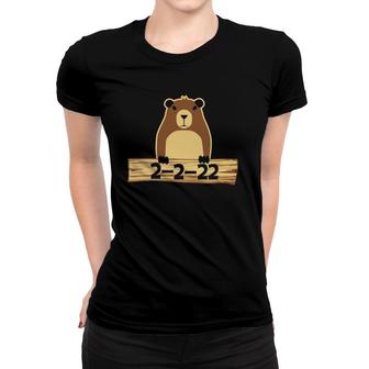Groundhog Day February 2 2022 Cute Woodchuck Gift Women T-shirt | Mazezy