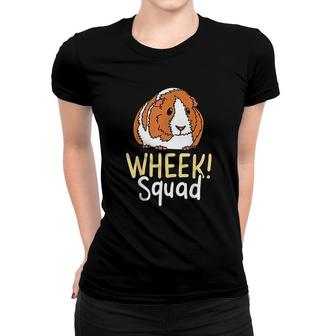 Guinea Pig Wheek Squad Women T-shirt | Mazezy