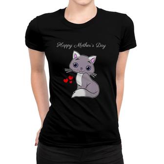 Happy Mother's Day Like A Cat By Sytadesign1 Ver2 Women T-shirt | Mazezy