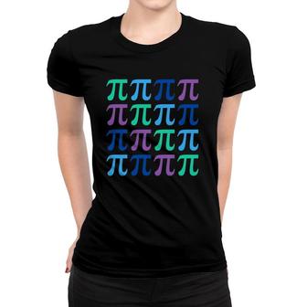 Happy Pi Day With Symbols For Math Teachers Women T-shirt | Mazezy