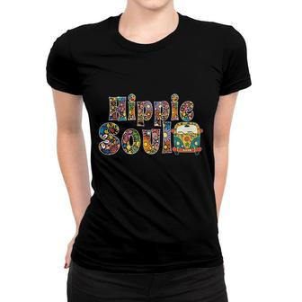 Hippie Soul Women T-shirt | Mazezy