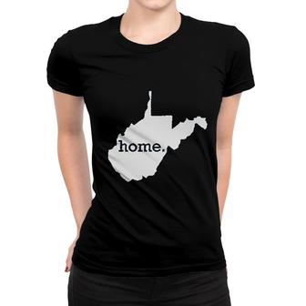 Homeland West Virginia Home State Women T-shirt | Mazezy