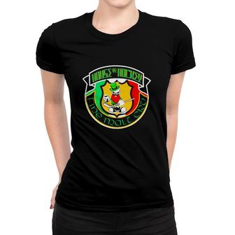 House Of Hockey Fire Malt Cru Women T-shirt | Mazezy