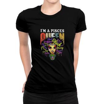 I Am A Pisces Queen Women T-shirt | Mazezy