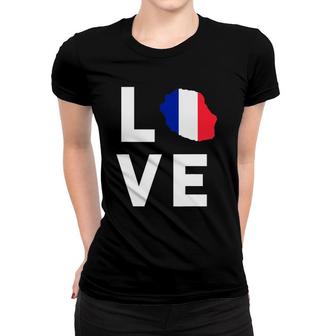I Love France Paris Souvenir French Lover Gifts Women T-shirt | Mazezy