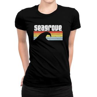 I Love Seagrove Beach Florida Fl Atlantic Ocean Wave Women T-shirt | Mazezy