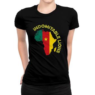 Indomitable Lions Cameroonian Soccer Lover Women T-shirt | Mazezy