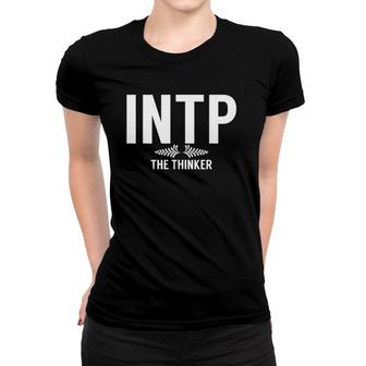 Intp Introvert Personality Type The Thinker Women T-shirt | Mazezy