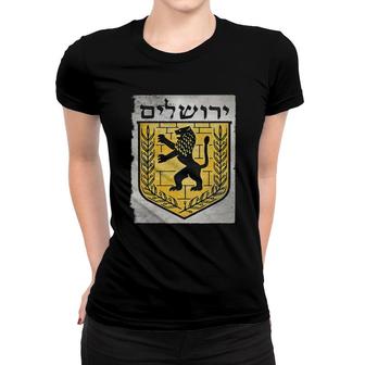 Israel Jerusalem Hebrew Zion Holy Gifts And Apparel Women T-shirt | Mazezy