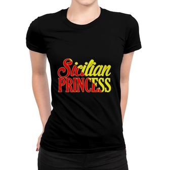 Italian Sicilian Princess Women T-shirt | Mazezy