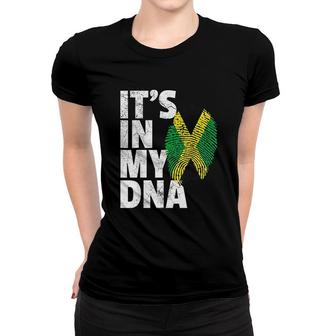 Jamaica Flag Jamaican Pride Dna Women T-shirt | Mazezy