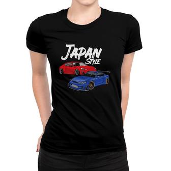 Japan Style Jdm Cars Auto Women T-shirt | Mazezy