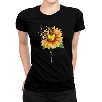 Japanese Chin Mom Sunflower For Japanese Chin Women T-shirt | Mazezy