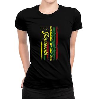 Juneteenth Not 4Th July Black Women Independence Day Women T-shirt | Mazezy AU