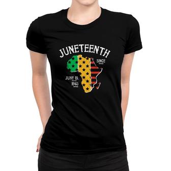 Juneteenth Since 1865 African American Women T-shirt | Mazezy