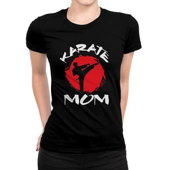 Karate Mom Vintage Martial Art Self And Defense Mother's Day Women T-shirt | Mazezy