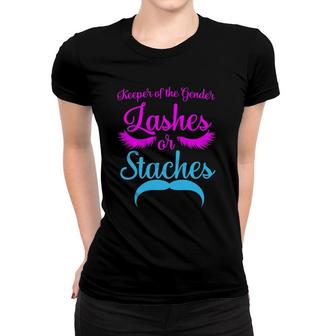 Keeper Of The Gender Lashes Or Stashes For Women Women T-shirt | Mazezy
