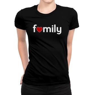 Kids Valentine's Day Gift For Kids Boys Girls Family Heart Decor Women T-shirt | Mazezy