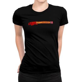 Kill Us Now Pencil Women T-shirt | Mazezy UK