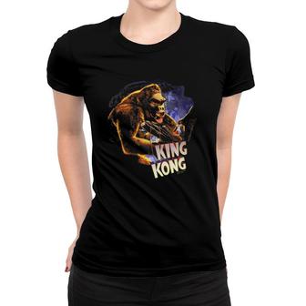 King Kong Kong And Ann Women T-shirt | Mazezy