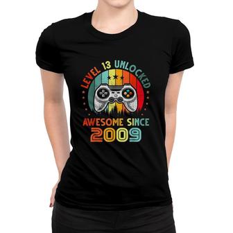 Level 13 Unlocked Video Game Awesome 2009 13Th Birthday Boy Women T-shirt | Mazezy