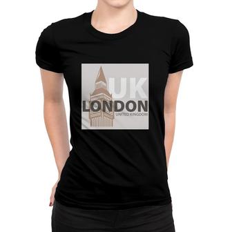 London United Kingdom Uk Souvenir Women T-shirt | Mazezy