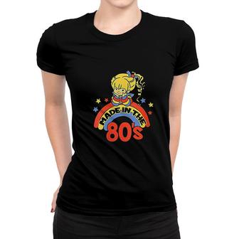 Made In The 80S 1980S Generation Millennials Retro Vintage Women T-shirt - Thegiftio UK