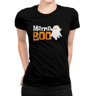 Mama Boo Mother Halloween Ghost Women T-shirt | Mazezy
