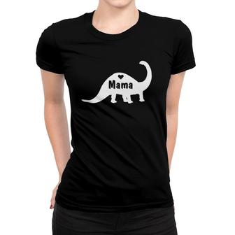 Mama Long Neck Dinosaur - Mother's Day Gift For Mom Women T-shirt | Mazezy UK