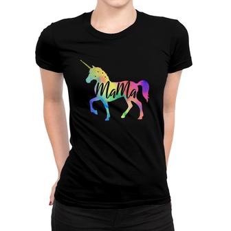 Mama Unicorn Cute Mother's Day Tee For Mamacorn Women T-shirt | Mazezy
