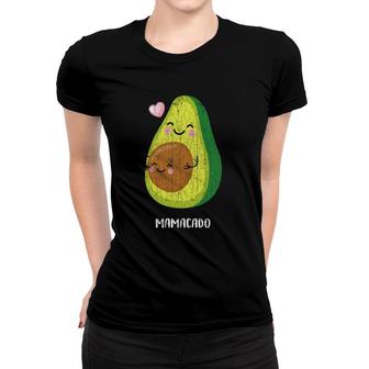 Mamacado Funny Pregnancy Announcement Graphic Women T-shirt | Mazezy
