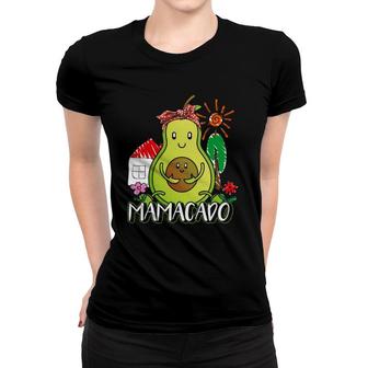 Mamacado Keto Avocado Seed Mother's Day Cute Avocado Women T-shirt | Mazezy