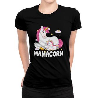 Mamacorn Unicorn New Mom Baby Mommy Mother Women T-shirt | Mazezy