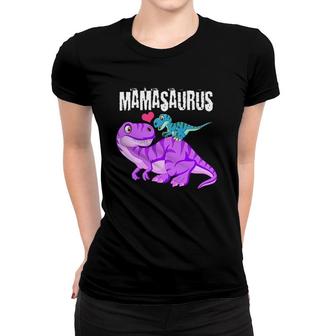 Mamasaurus Dinosaur Rex Mother Day For Mom Gift Mama Women T-shirt | Mazezy