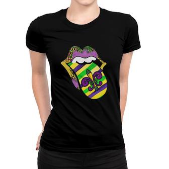 Mardi Gras Lips Queen Mardi Gras Mardi Gras 2022 Funny Mardi Gras Women T-shirt - Thegiftio UK