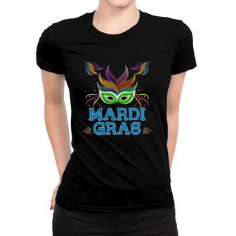 Mardi Grass Festivity Party Masque Parade Gift Women T-shirt | Mazezy