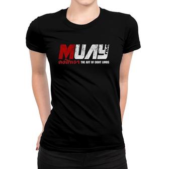 Martial Arts Muay Thai Women T-shirt | Mazezy