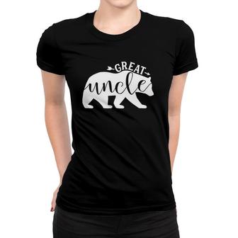 Mens Great Uncle Bear Uncle Family Uncle Tee Women T-shirt | Mazezy