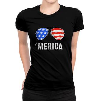 Merica Outfit- Mens Womens Kids 4Th Of July Merica Women T-shirt | Mazezy