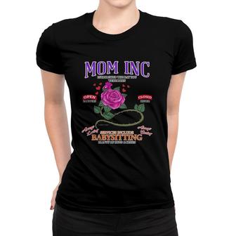 Mom Inc Funny Mother's Day Novelty Mama Gift Women T-shirt | Mazezy