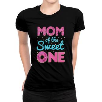 Mom Of Sweet One 1St Birthday Matching Family Donut Women T-shirt | Mazezy