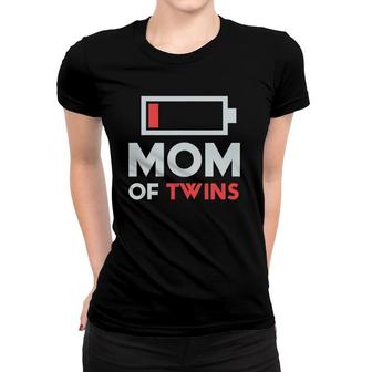 Mom Of Twins Gift From Son Daughter Twin Mother's Day Women T-shirt | Mazezy