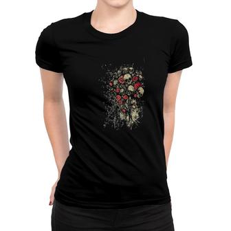 Motorcycle The Rose Women T-shirt | Mazezy