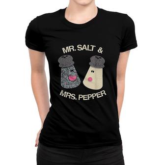 Mr Salt And Mrs Pepper Women T-shirt | Mazezy AU
