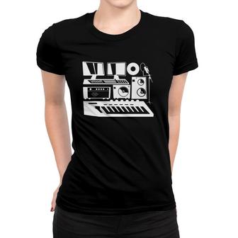 Music Producer Audio Engineer Musician Sound Guy Women T-shirt | Mazezy