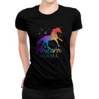 Mythical Creature Mother's Day Magical Animal Mama Unicorn Women T-shirt | Mazezy
