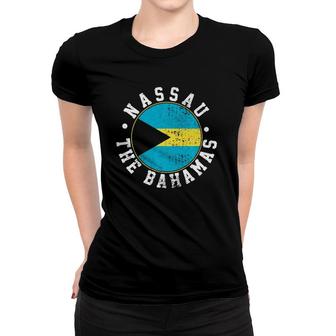 Nassau Bahamas Vintage Women T-shirt | Mazezy CA