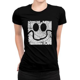 New Orleans Smiley Face City Map Women T-shirt | Mazezy