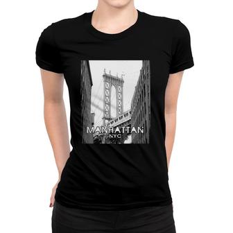 New York City Manhattan Bridge - Nyc Women T-shirt | Mazezy